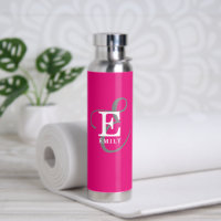 Einzigartig Stilvolle Monogramm Typografie Hot Pin