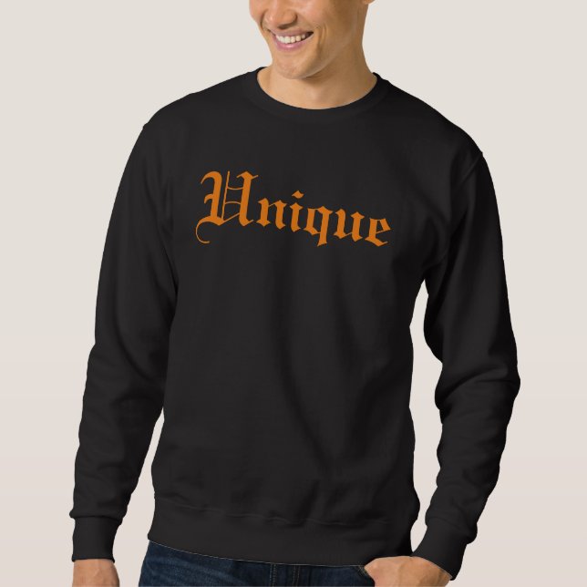 EINZIGARTIG SWEATSHIRT (Vorderseite)