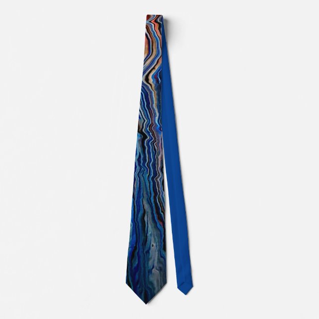 Einzigartige Abstrakte Art Neck Tie Krawatte (Vorderseite)