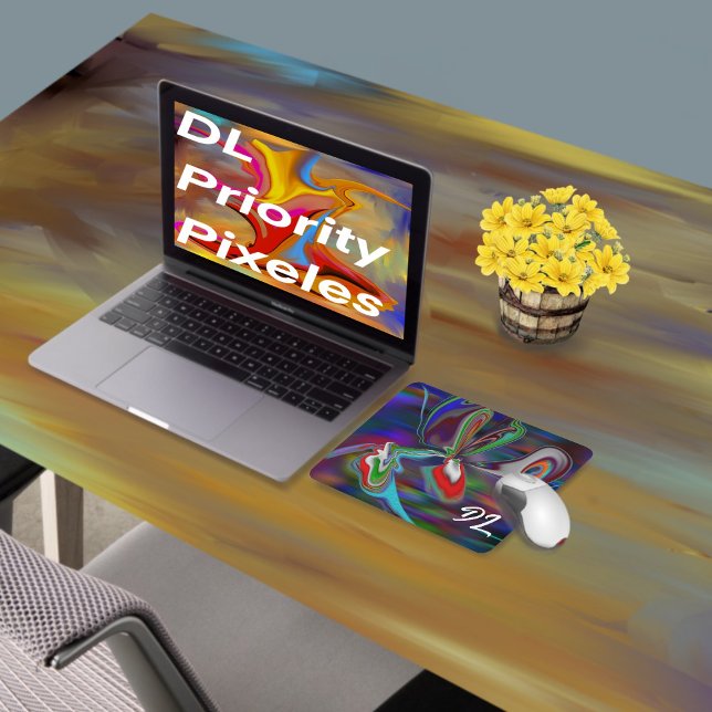 Einzigartige Abstrakte Marmormousepad Mousepad (Von Creator hochgeladen)