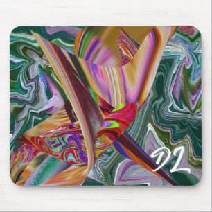 Einzigartige Abstrakte Marmormousepad Mousepad