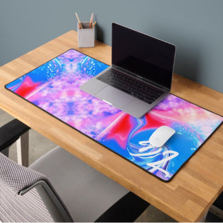 Einzigartige Abstrakte Marmormousepad Schreibtischunterlage