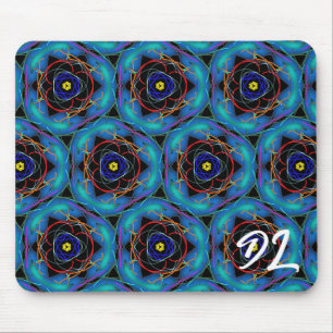 Einzigartige Abstrakte Symmetriebewegung Mousepad