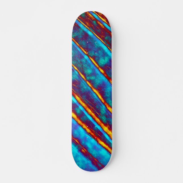 Einzigartige Abstrakte Textur Skateboard (Vorne)