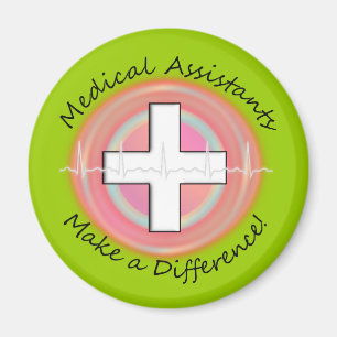 Einzigartige Assistenzarzt-Geschenke Magnet