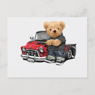 Einzigartige Bärenserie-4 Postkarte