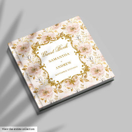 Einzigartige Blush Gold Boho Wedding Gästebuchsign Gästebuch