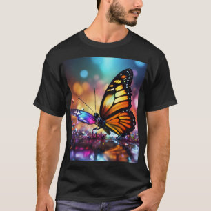 "Einzigartige Butterfly Design-T - Shirt Beautif