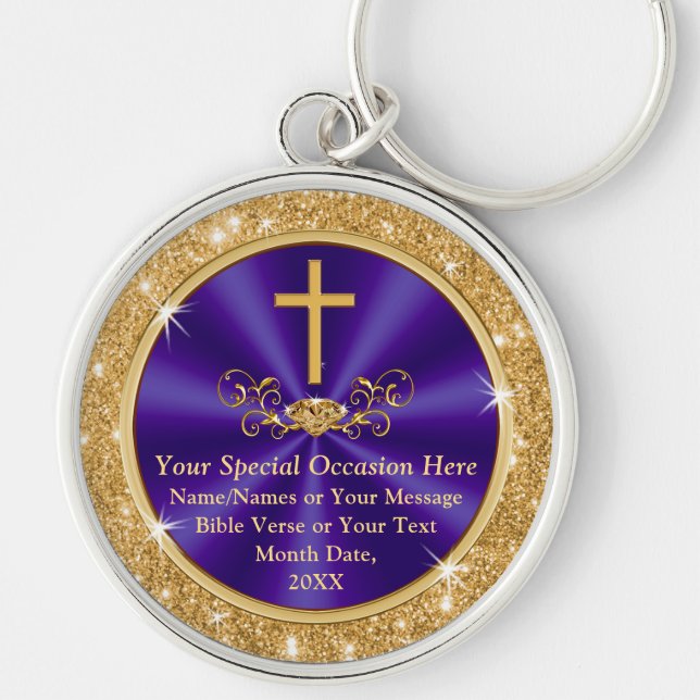 Einzigartige Christliche Geschenke für Frauen, Pas Schlüsselanhänger (Vorne)
