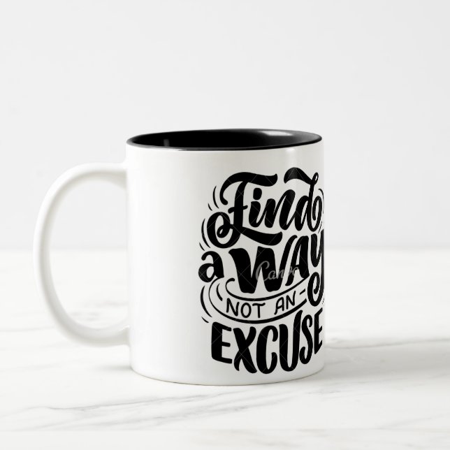 Einzigartige Design-Kaffee-Tasse Zweifarbige Tasse (Links)