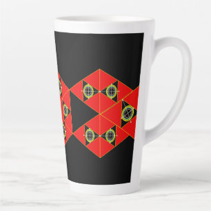 Einzigartige Designs für die Latte-Tasse - individ Milchtasse