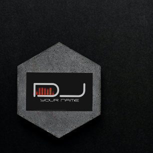 Einzigartige DJ Business Card Visitenkarte