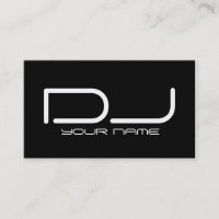 Einzigartige DJ-Visitenkarte