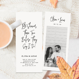 Einzigartige Dusche, bevor sie sagen, ich tue Brid