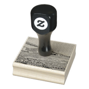 Einzigartige Fahrradgeschenke Gummistempel