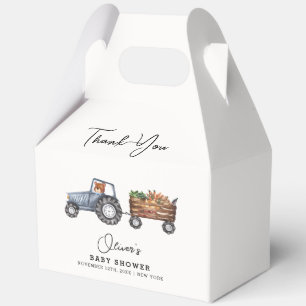 Einzigartige Farm Traktor Teddy Bear Baby Dusche Geschenkschachtel