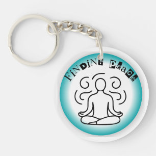 Einzigartige Finding Peace Kunst Designs - Viel Sp Schlüsselanhänger