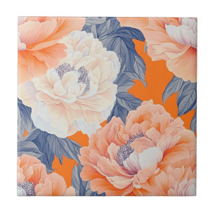 Einzigartige Fliesen aus Blumen für Backsplash-Fli