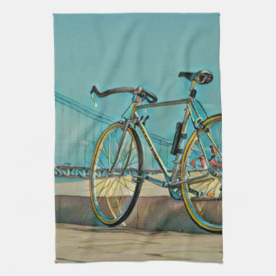 Einzigartige Geschenke für Biker Geschirrtuch