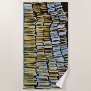 Einzigartige Geschenke für Bücherliebhaber Strandtuch