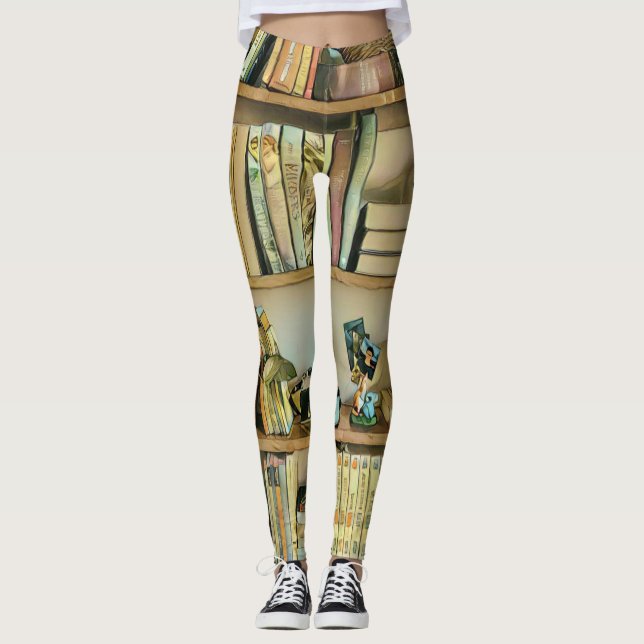 Einzigartige Geschenke für Buchliebhaber Leggings (Vorderseite)