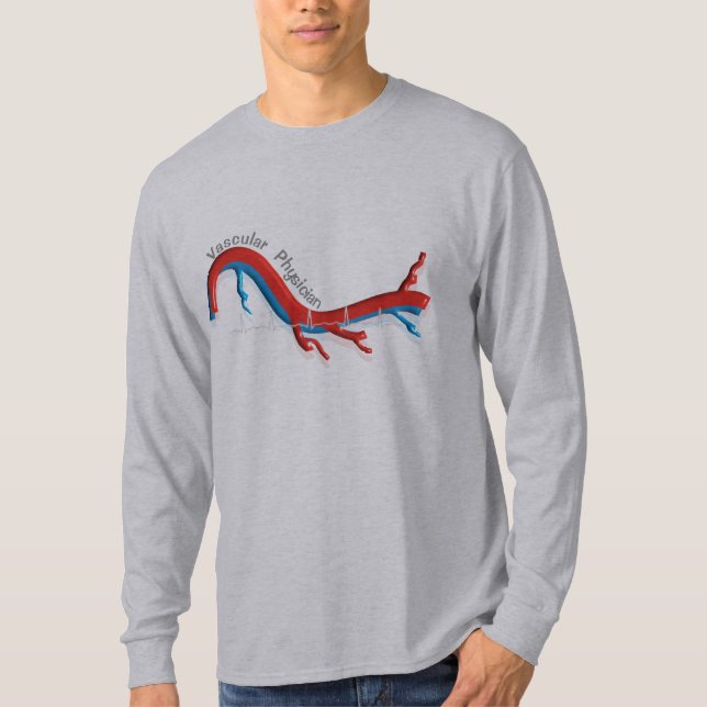 Einzigartige Geschenke für Gefäßchirurgie T-Shirt (Vorderseite)