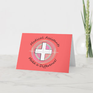 Einzigartige Geschenke für medizinische Assistenzk Karte