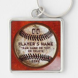 Einzigartige Geschenke für Senior Baseball Schlüss Schlüsselanhänger