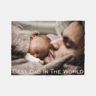 Einzigartige Geschenke für Vater-Vliesstoff Fleecedecke