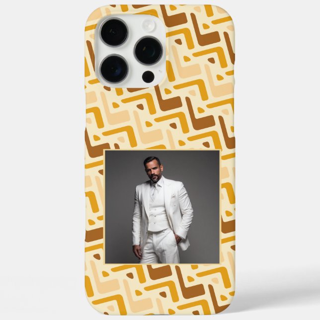 Einzigartige Geschenke Geometrisches Design  iPhone 16 Pro Max Hülle (Rückseite)