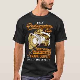 Einzigartige Geschenkideen für Fotografen T-Shirt
