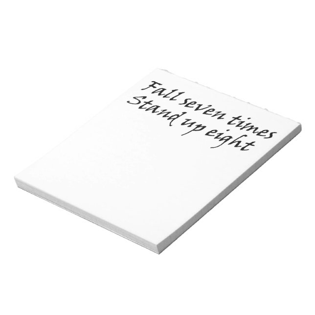 Einzigartige Geschenkideen inspirieren Notizblöcke (Rotiert)