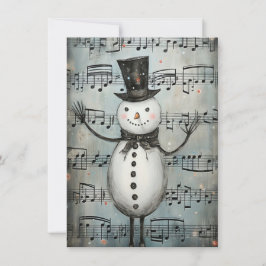 Einzigartige handgezeichnete Weihnachtskarten Feiertagskarte