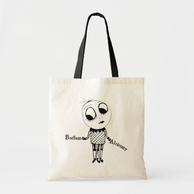 Einzigartige Handillustrierte Tasche (Vorne)