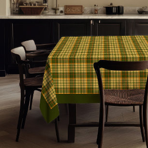 Einzigartige Herbst-Tischdecke Elegant Kariert Tischdecke