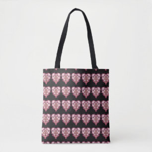 Einzigartige Herz-Taschentasche, Buchtasche, Tasche
