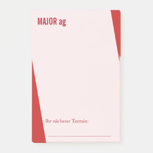 Einzigartige Hinweise cool und extravagant Post-it Klebezettel