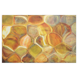 Einzigartige Honeycomb Abstrakt Art Stoff