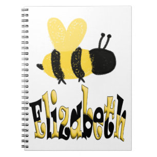 Einzigartige Hummel-Doodle-Personalisierte Zeichnu Notizblock