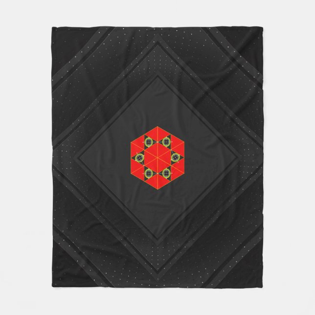 Einzigartige, individuell anpassbare und gemütlich fleecedecke (Vorderseite)