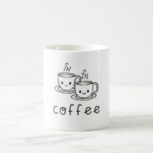 Einzigartige Kaffeemaschine-Tasse mit auffallendem Kaffeetasse