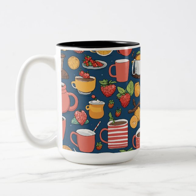 Einzigartige Kaffeetasse | Kaffee-Geschenkidee (Links)