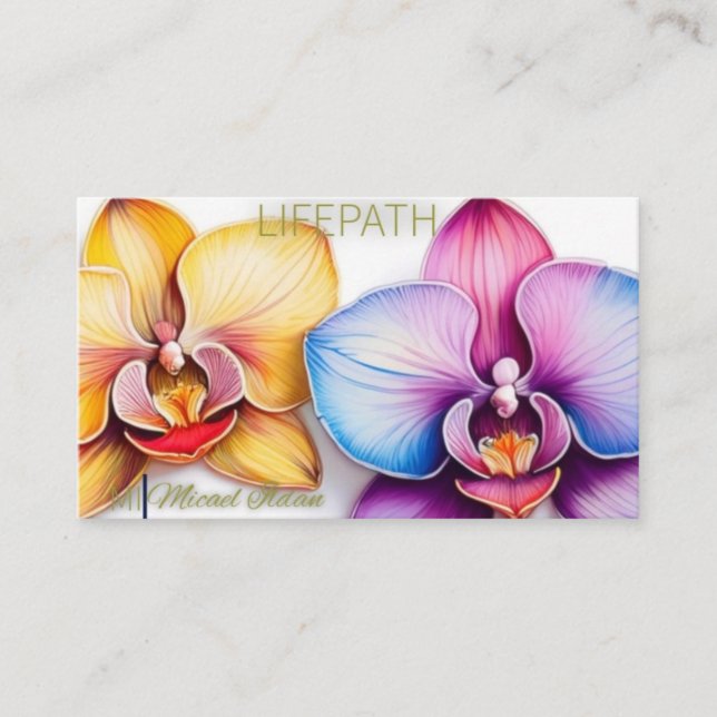 Einzigartige, kreative Visitenkarte (Vorderseite)