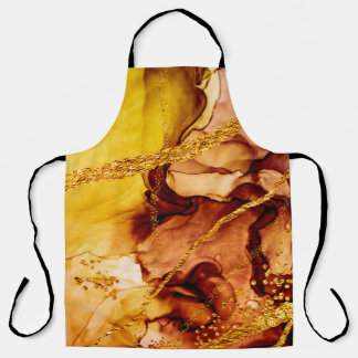 Einzigartige Kreativität. Art&Gold. Inspiriert vom Schürze