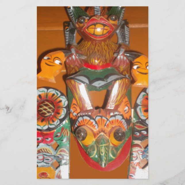 Einzigartige Kulturkunst - sri-lankisches/indonesi (Vorderseite)