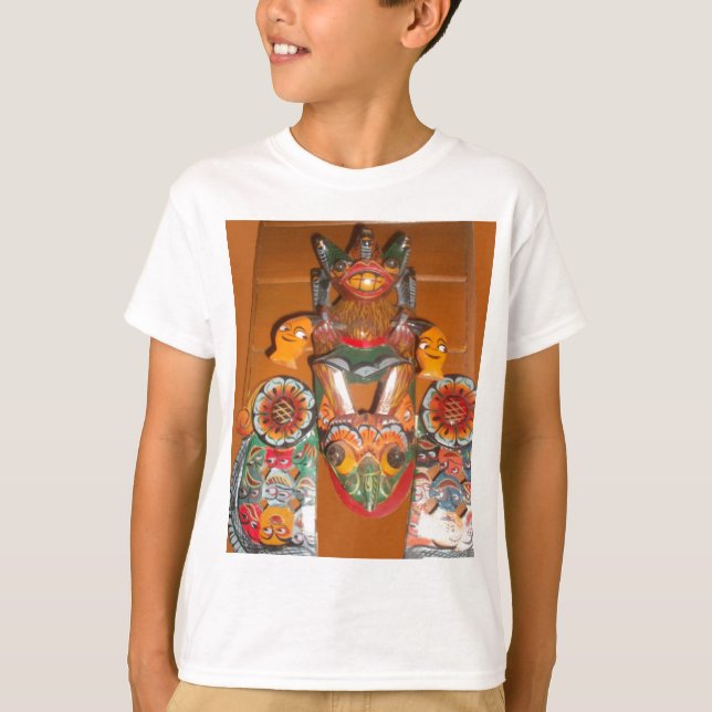 Einzigartige Kulturkunst - sri-lankisches/indonesi T-Shirt (Vorderseite)