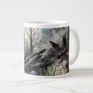 Einzigartige künstlerische Keramik Kaffee Tasse