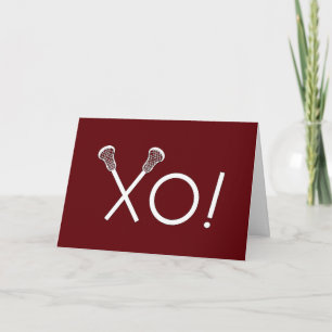 Einzigartige Lacrosse Cards Karte