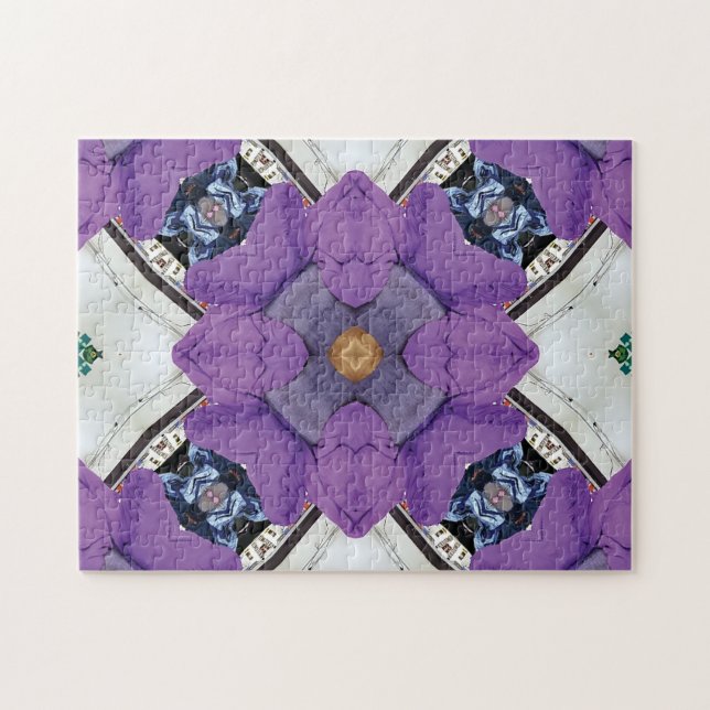 Einzigartige Lila Herausforderung (Horizontal)