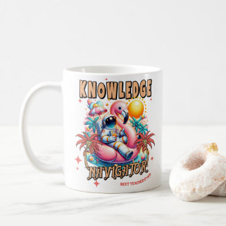 Einzigartige, lustige, farbenfrohe Tasse für Lehre
